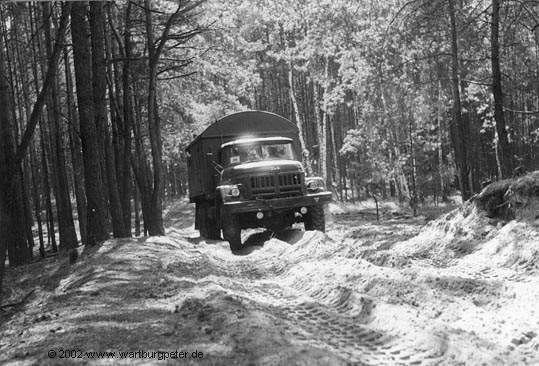 Gelndefahrt mit ZIL 131