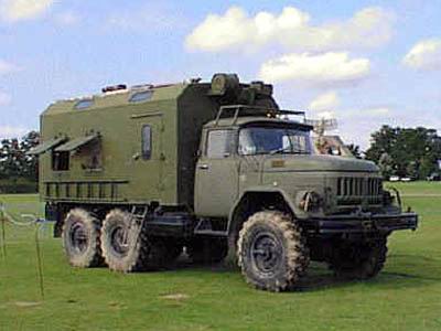 Aggregatewagen aufgebaut