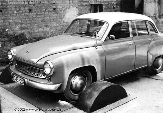 Fahrtrainer mit Wartburg