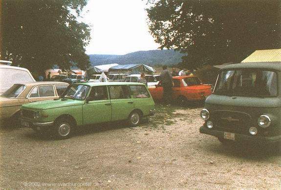 Mein Wartburg Tourist.