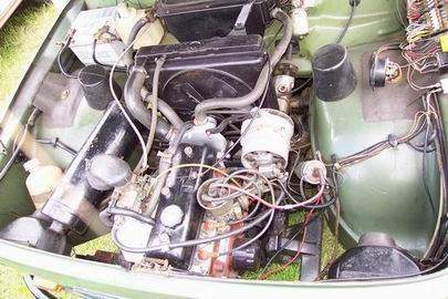 Der Motor d&uuml;rfte eine AWE Prototypentwicklung sein (1592 cm&sup3;, 83 PS)