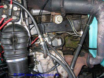 2-Takt-Wartburgmotor mit Einspritzanlage vom Golf