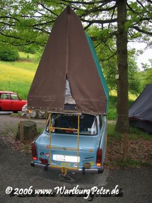 Typisch f�r DDR-Camping